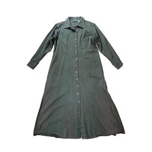 Vintage Sunbelt Military Shirt Dress